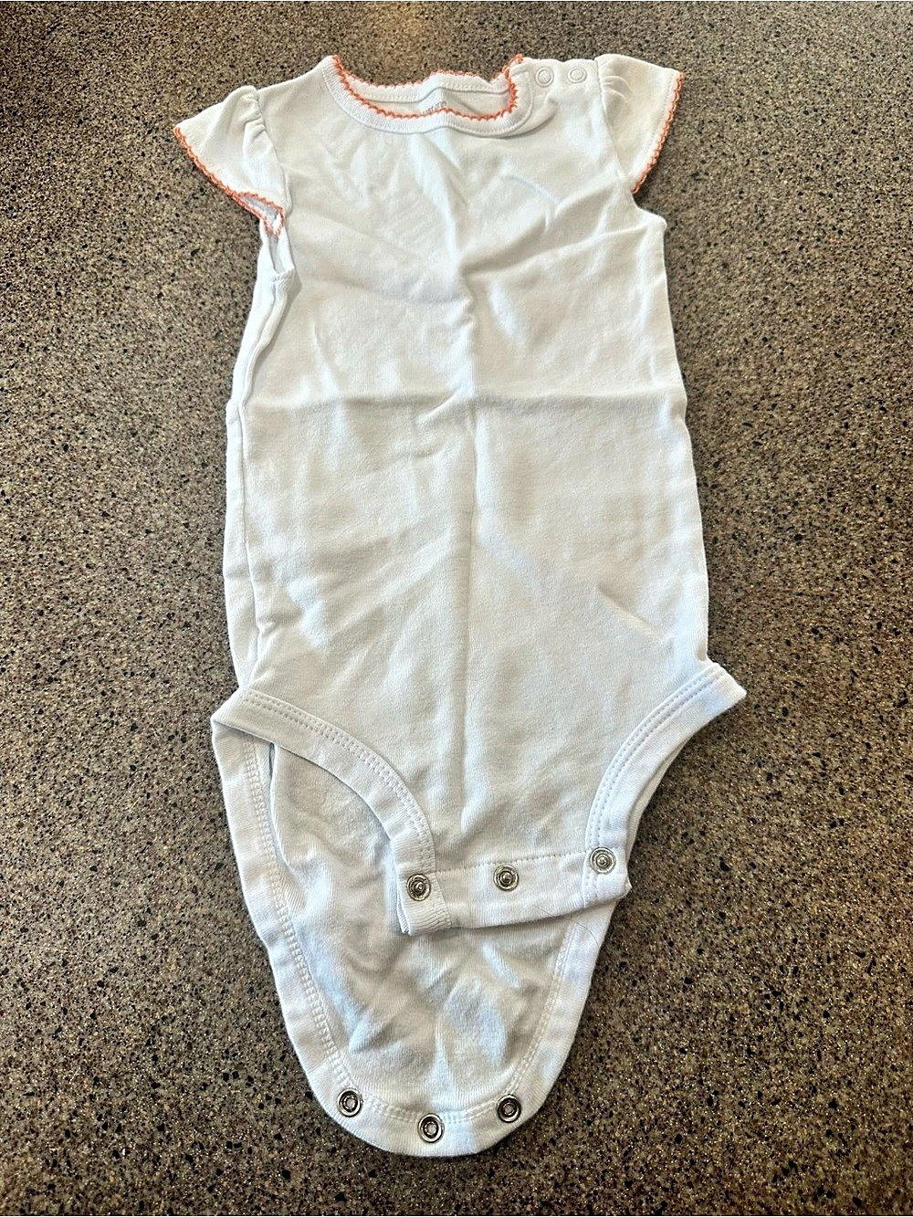 Carter's Baby White Bodysuit Size 18M